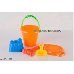Песочный набор Башенка маленький Toy Plast ИП.21.008